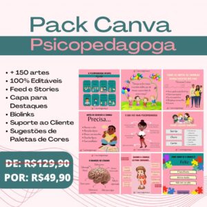 Pack Canva Psicopedagoga