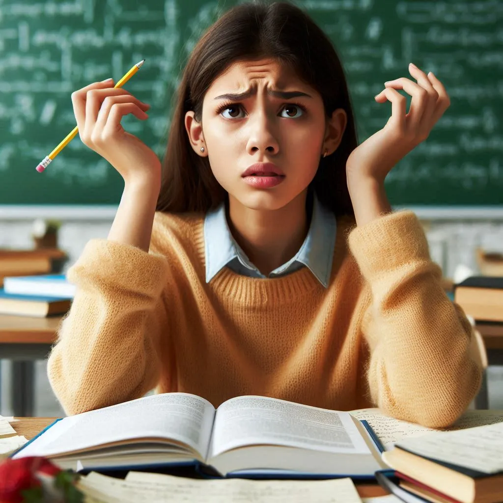 dificuldade de aprendizagem ou falta de estudo dos alunos