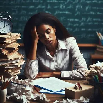 burnout entre professores