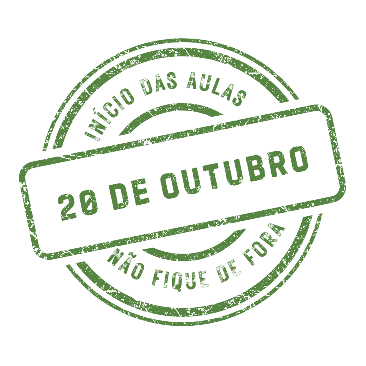 Adesivo circular treinamento